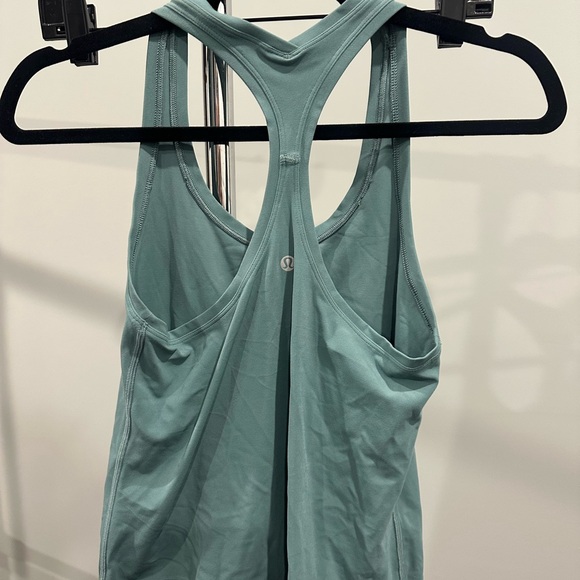 Mint Green Racerback Tank Top - Picture 2 of 3